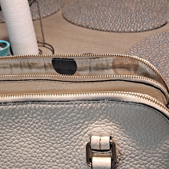 Kate Spade Grove Court Lainey Pebble Leather 3 compartment Satchel - Picture 5 of 11